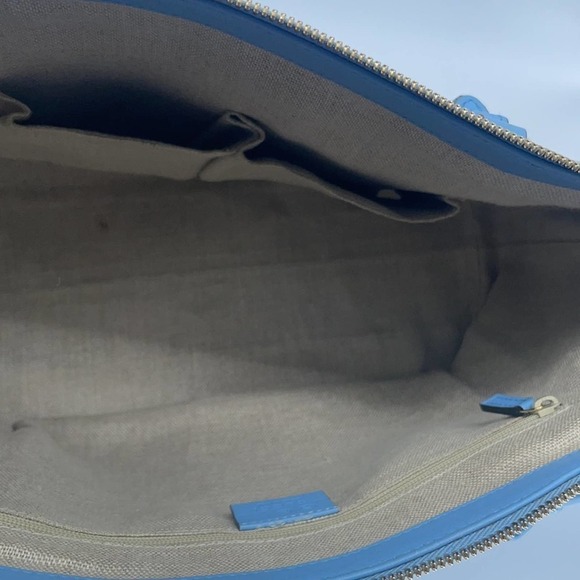 Gucci Baby blue micro guccisimma satchel bag - Picture 9 of 13